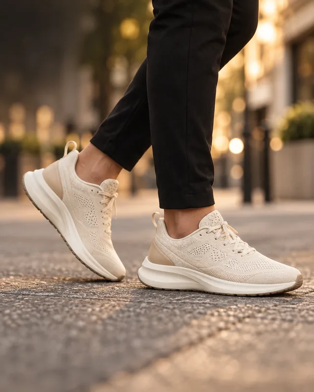 Everyday Runner: worn on a city walk